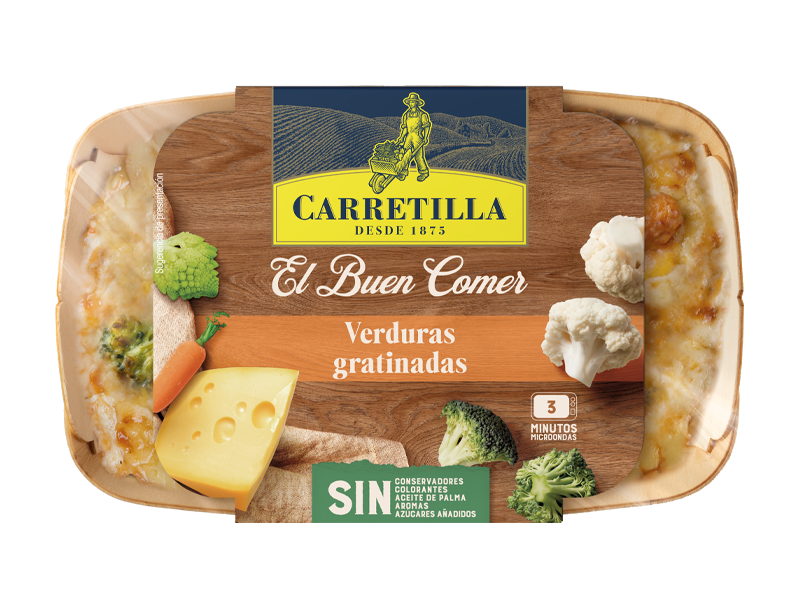 Verduras gratinadas