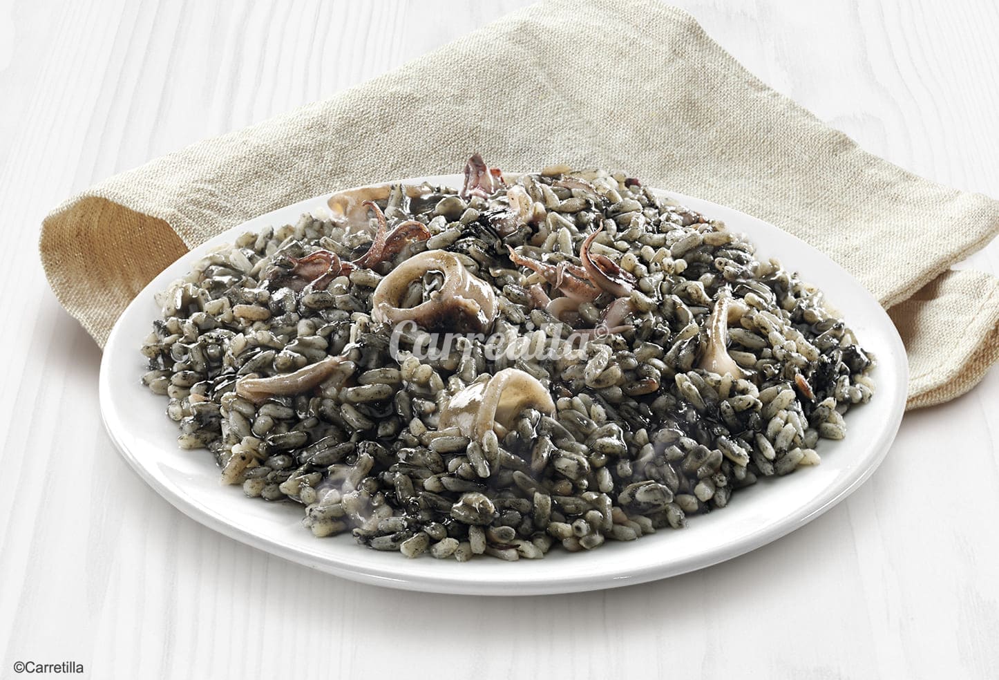 Black Rice with Squid
