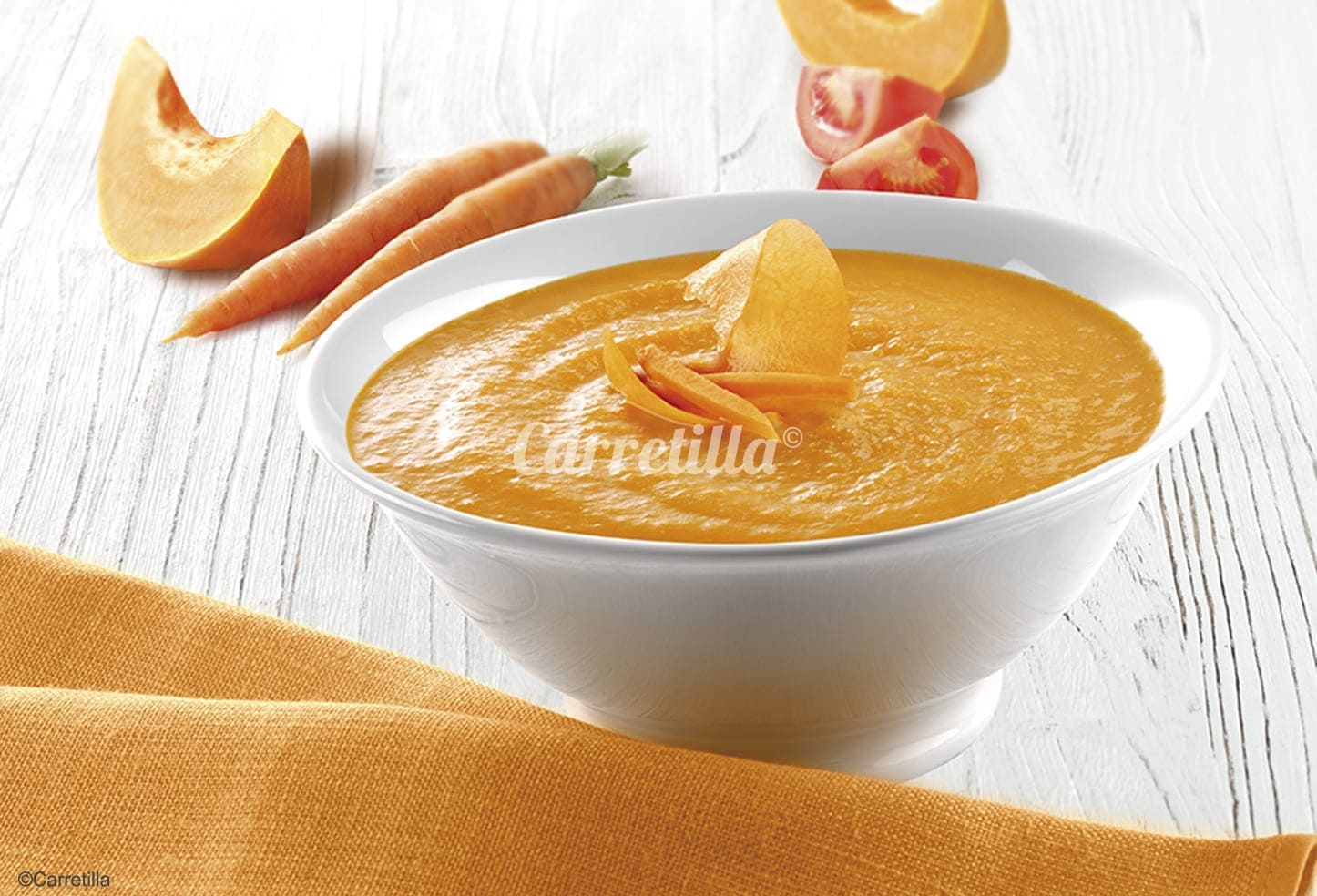 Cream of Pumpkin and Carrot Soup