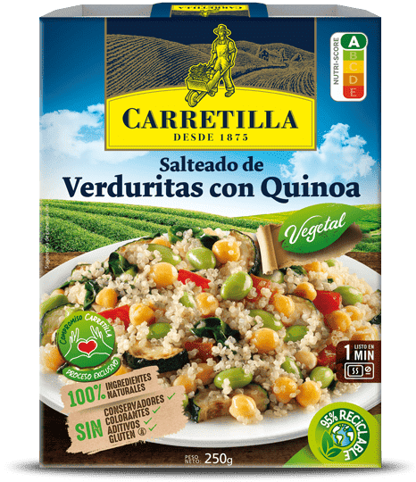 Salteado de Verduritas con Quinoa